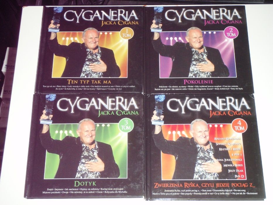 CYGANERIA Jacka Cygana komplet 10 NOWYCH płyt CD - UNIKAT