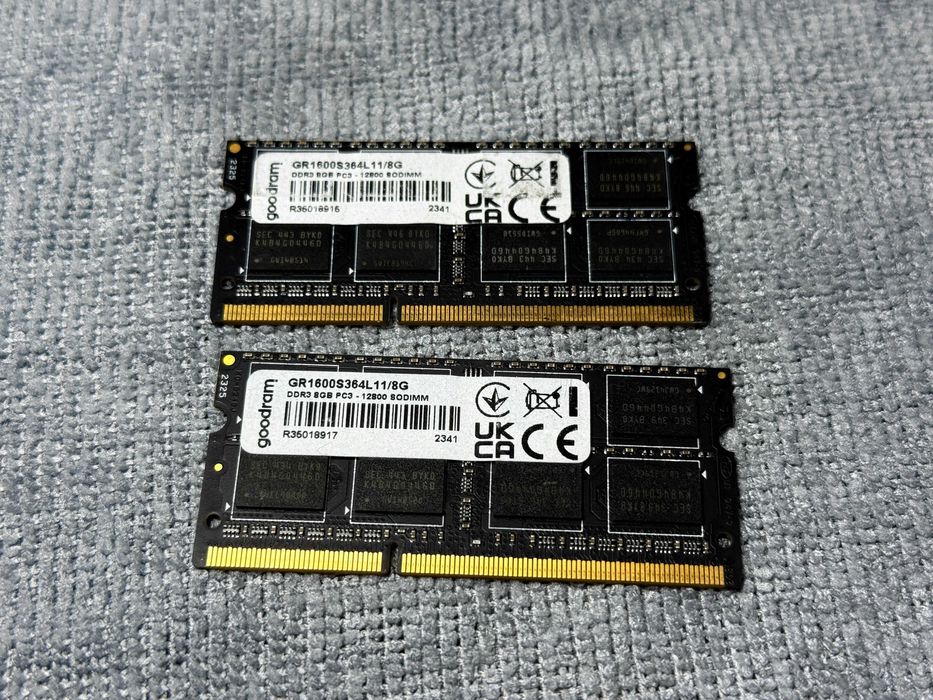 Pamięć RAM so-dimm 8 GB DDR3