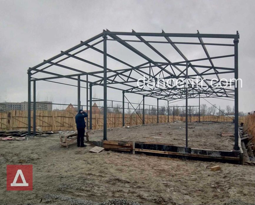 Каркас ангару 12х42х5  під замовлення.
