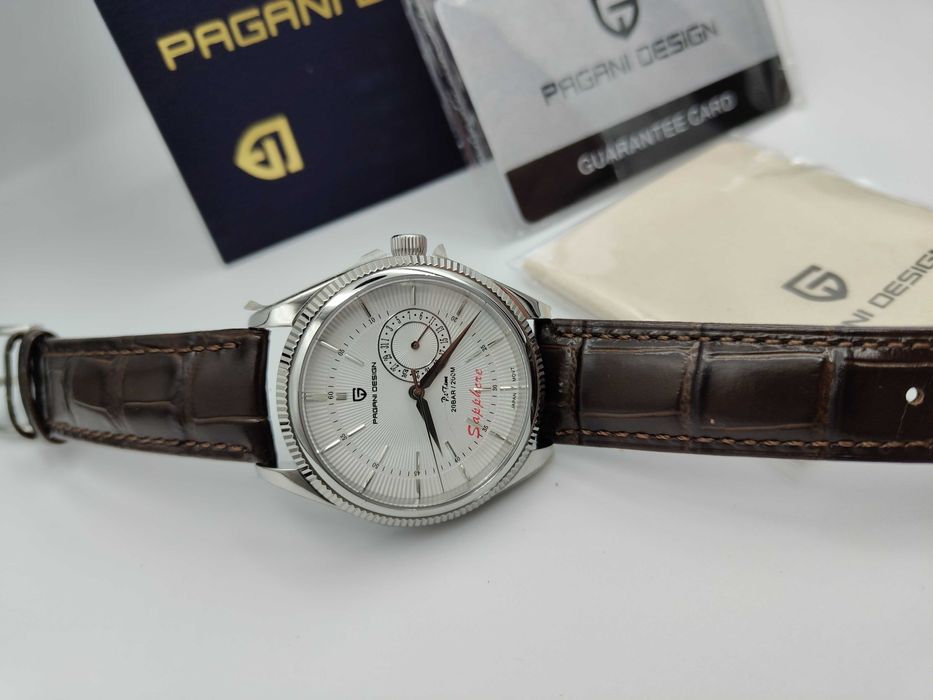Zegarek Pagani Design z japońskim mechanizmem Seiko VH65 szafir nowy