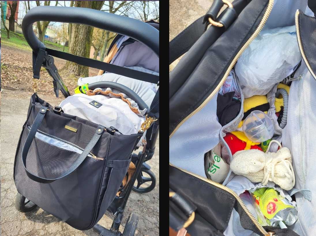 Torba dla mamy do wózka Babyono COCO – Elegancka i Praktyczna