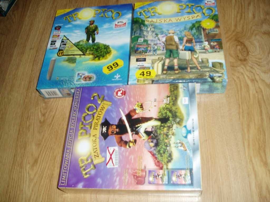 Pc big box Tropico kolekcja 1-6 big wydania PL
