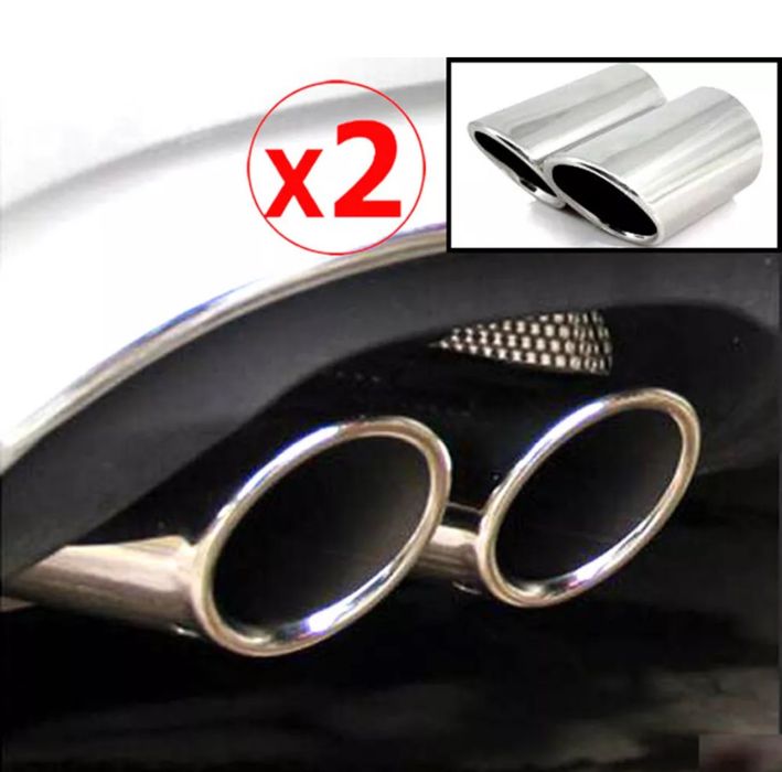 Końcówki wydechu do Audi A1 A3 8p A4 B8 Q5 1.8