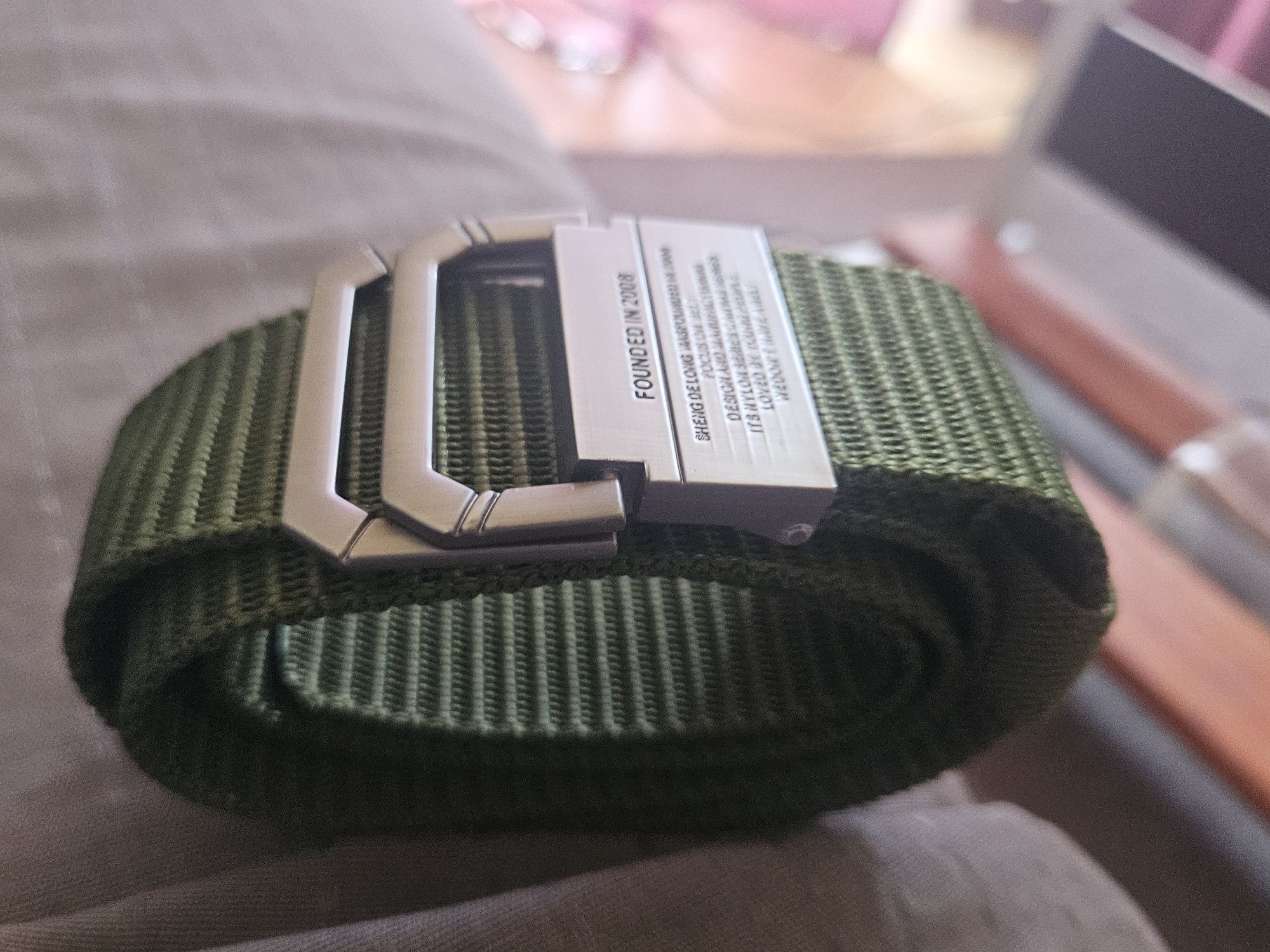 Nowy Pasek militarny w stylu US Army 100 cm