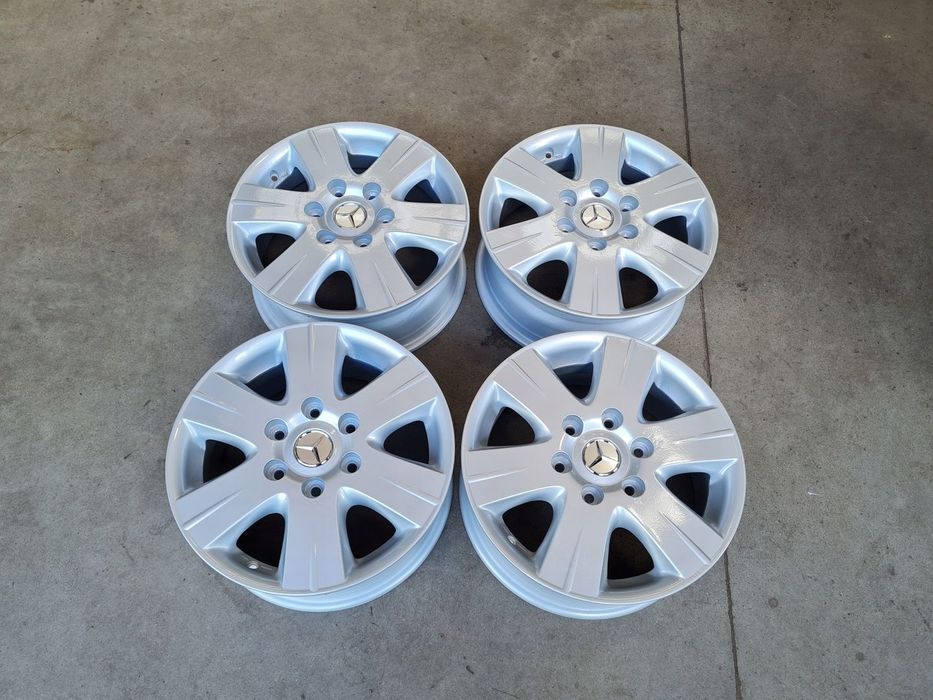 4x Felgi Aluminiowe Mercrdes Sprinter VW Crafter 6,5x16 6x130 ET60