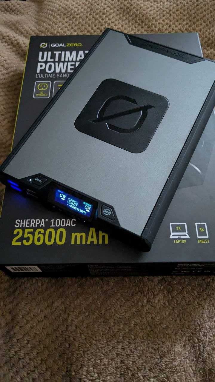 Goal Zero Sherpa Power Bank 100AC