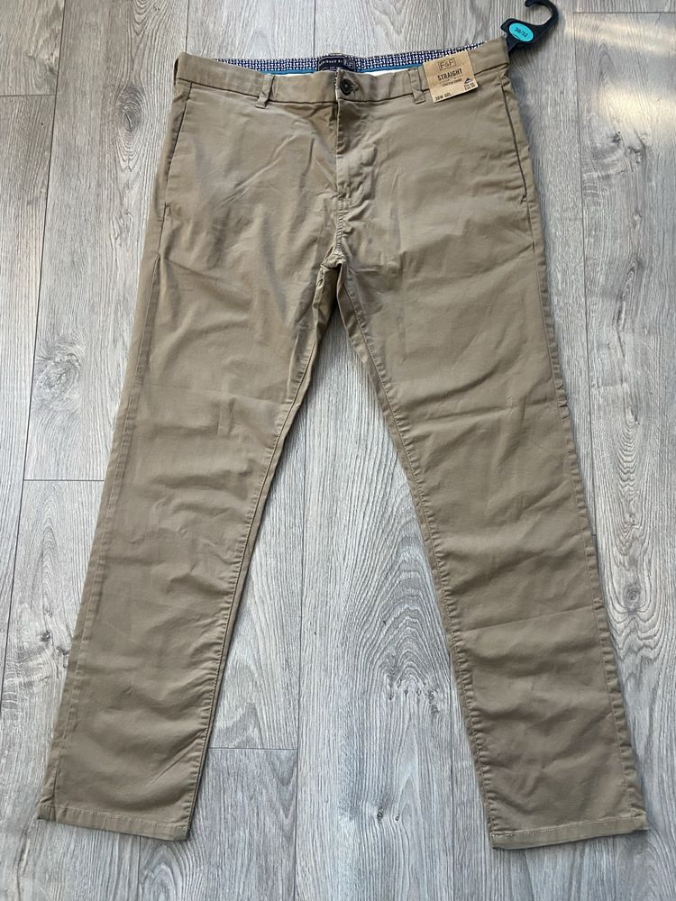 Новые штаны чиносы брюки Designed by F&F p.W38 L32