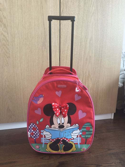 Walizka na kółkach dziecięca Samsonite Disney Myszka Minnie