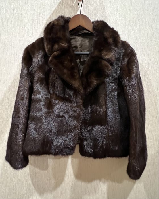 Шуба норкова автоледі