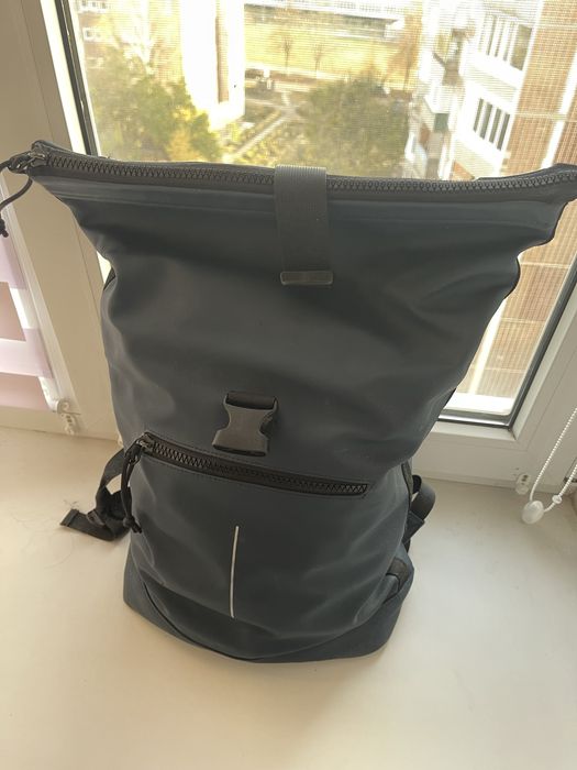 Рюкзак «труба» , розмір для ручної поклажі, кожзам