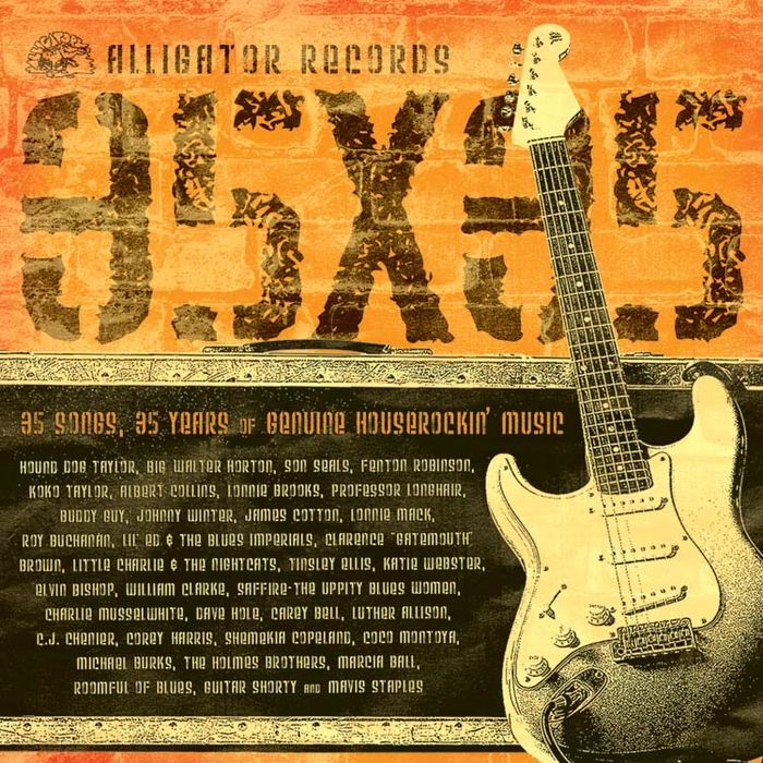 Сд  Various- Alligator records 35x35 2cd