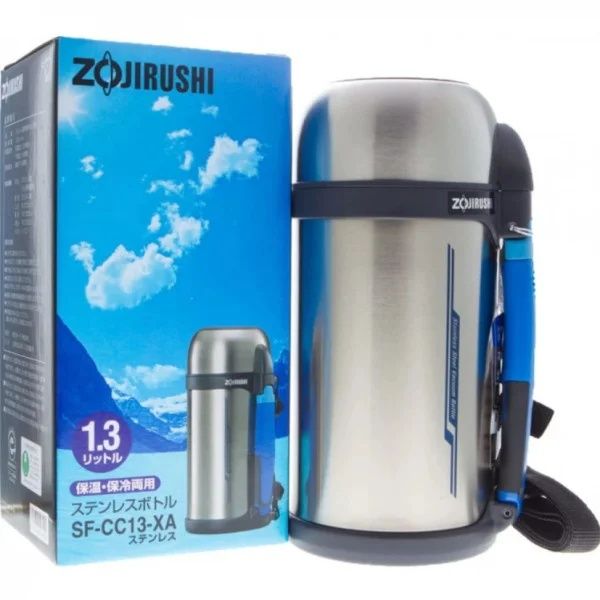 Японський термос Zojirushi SF-CС13ХA 1.3л сталевий