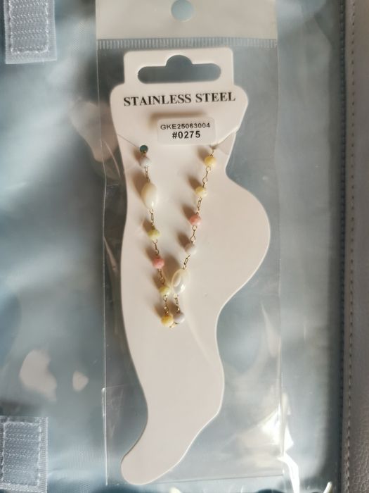 Pulseira em aço para pe