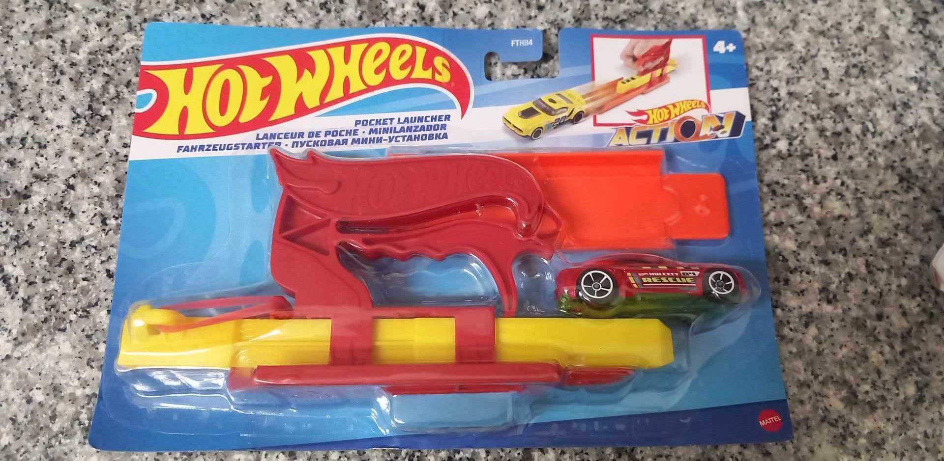 Hot Wheels action Mattel pocket laucher carro brinquedo Novo SELADO