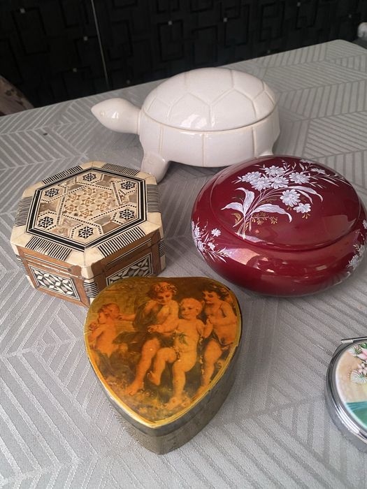 Шкатулка. Винтаж.Фарфор.Распродажа