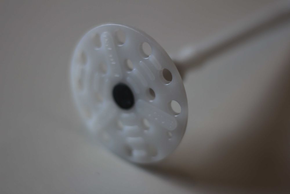 Kołki do styropianu 200 mm SUPER CENA metalowy gwóźdź ter.głow