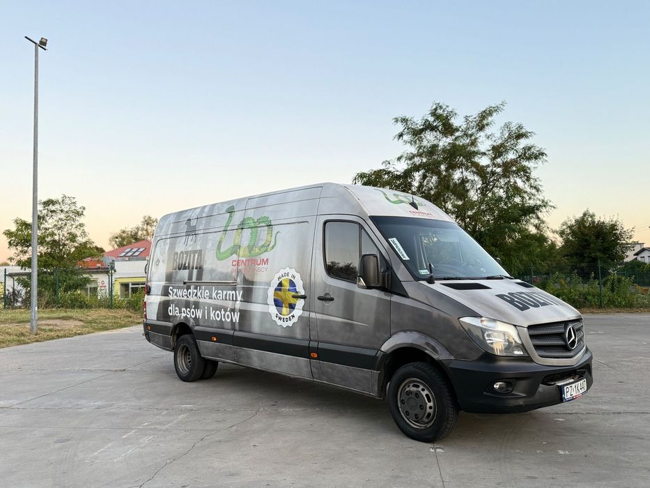 Mercedes-Benz Sprinter  pierwszy właściciel. Nowy silnik wymieniony w Mercedes Duda Cars