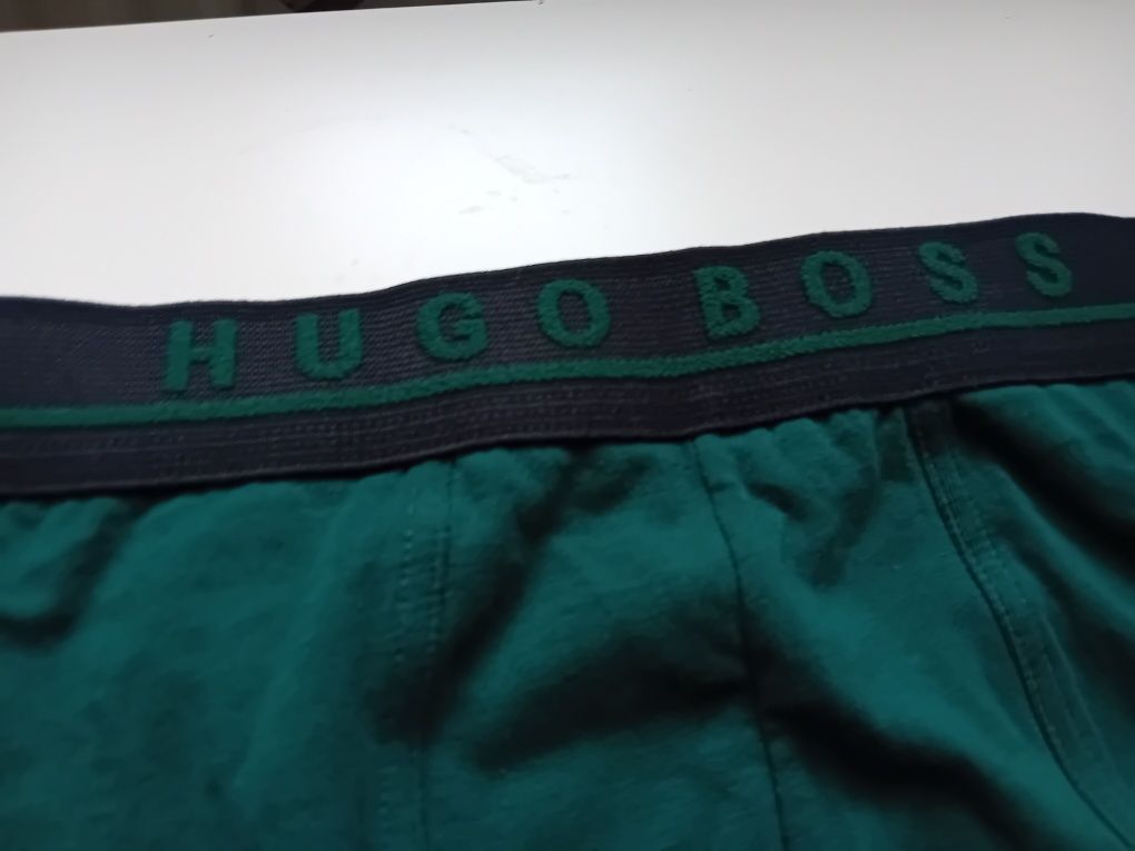 Bokserki zielone Hugo Boss XXL