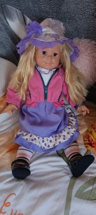 Duża śliczna lalka60cm.