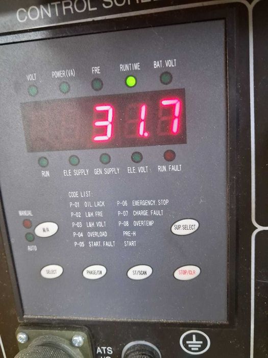Agregat prądotwórczy Diesel Kipor KDE6700TA 5kW 230V jak NOWY