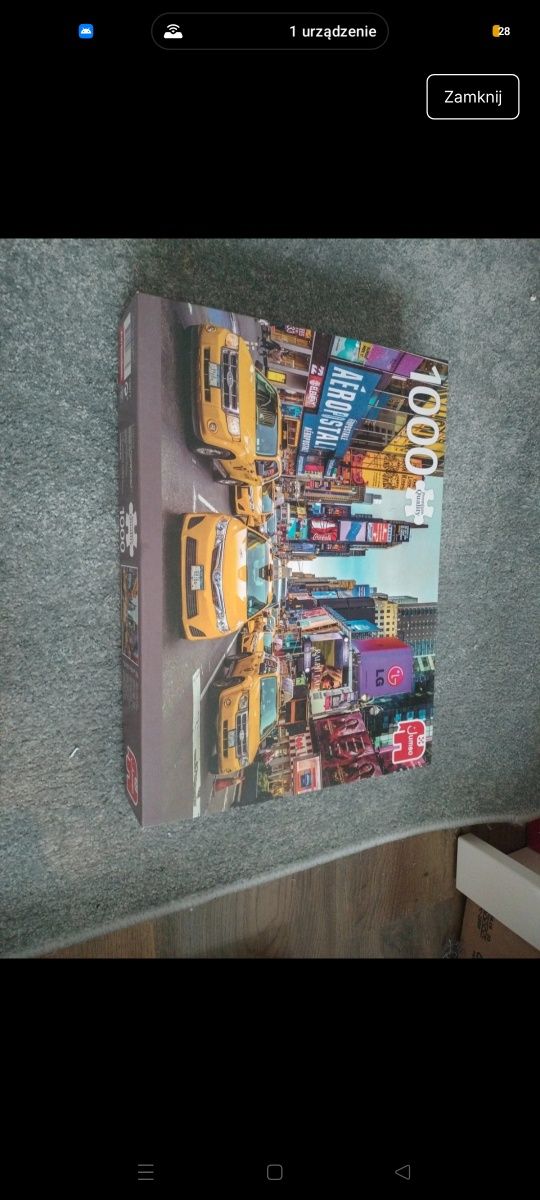 Puzzle 1000 elementów