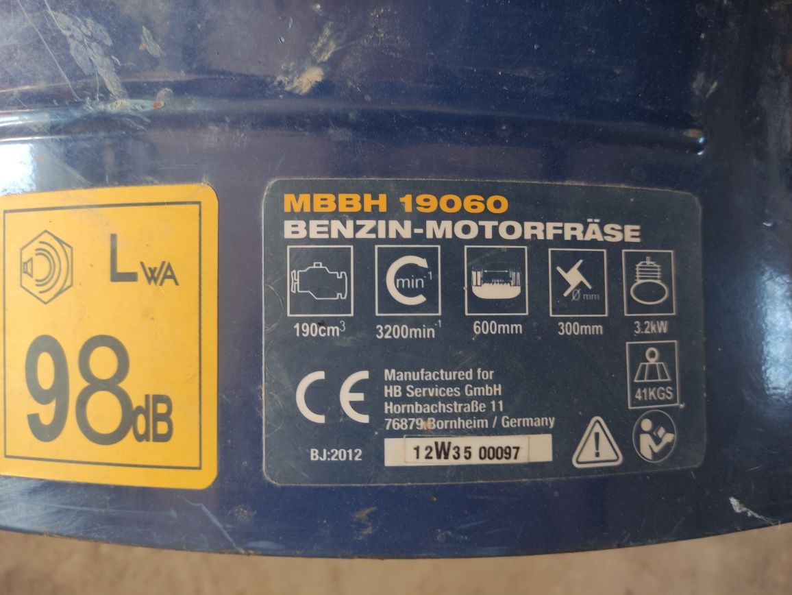 Glebogryzarka spalinowa silnik Briggs & Stratton 850 I/C Series 190cc