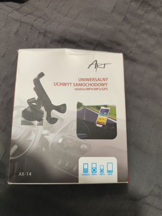 Uchwyt samochodowy do telefonu smartfona stojak na telefon szybę okno