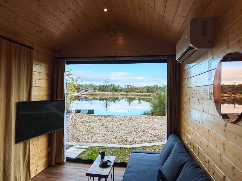 PRPMOCJA.                               Domek nad jeziorem Spalona