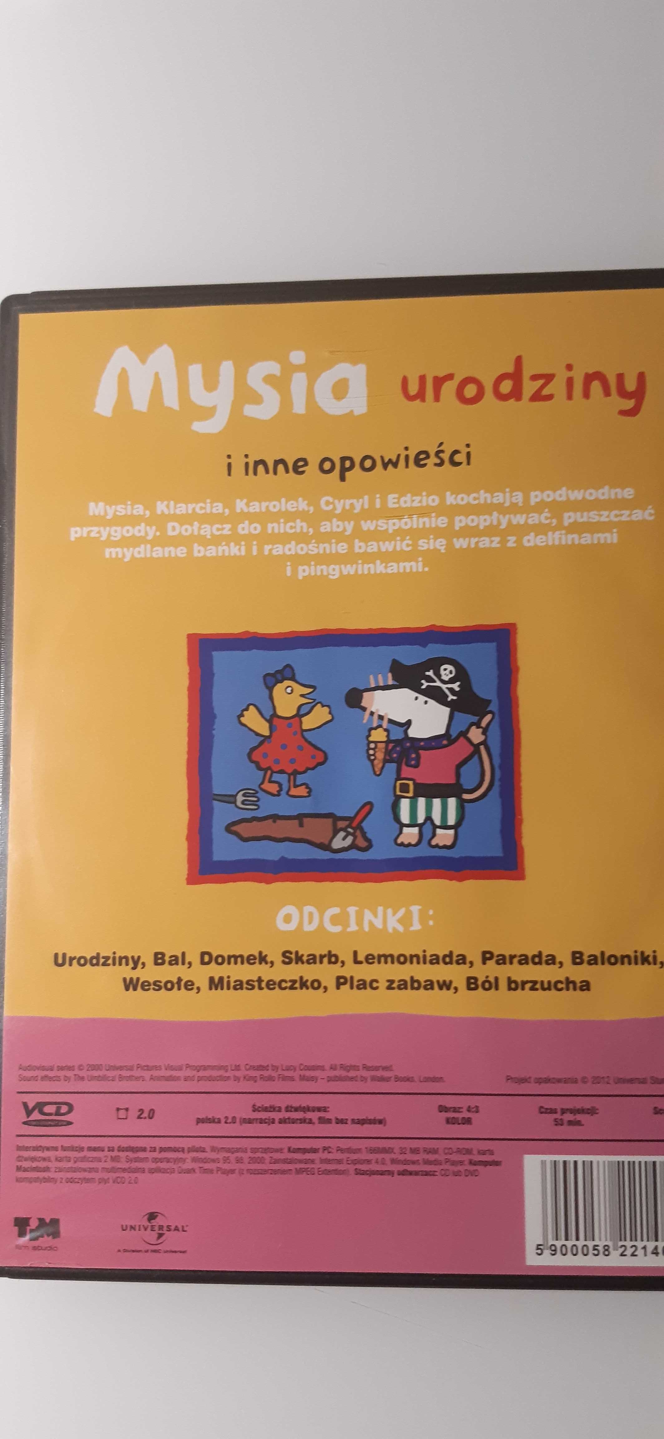 Bajka Mysia Urodziny VCD