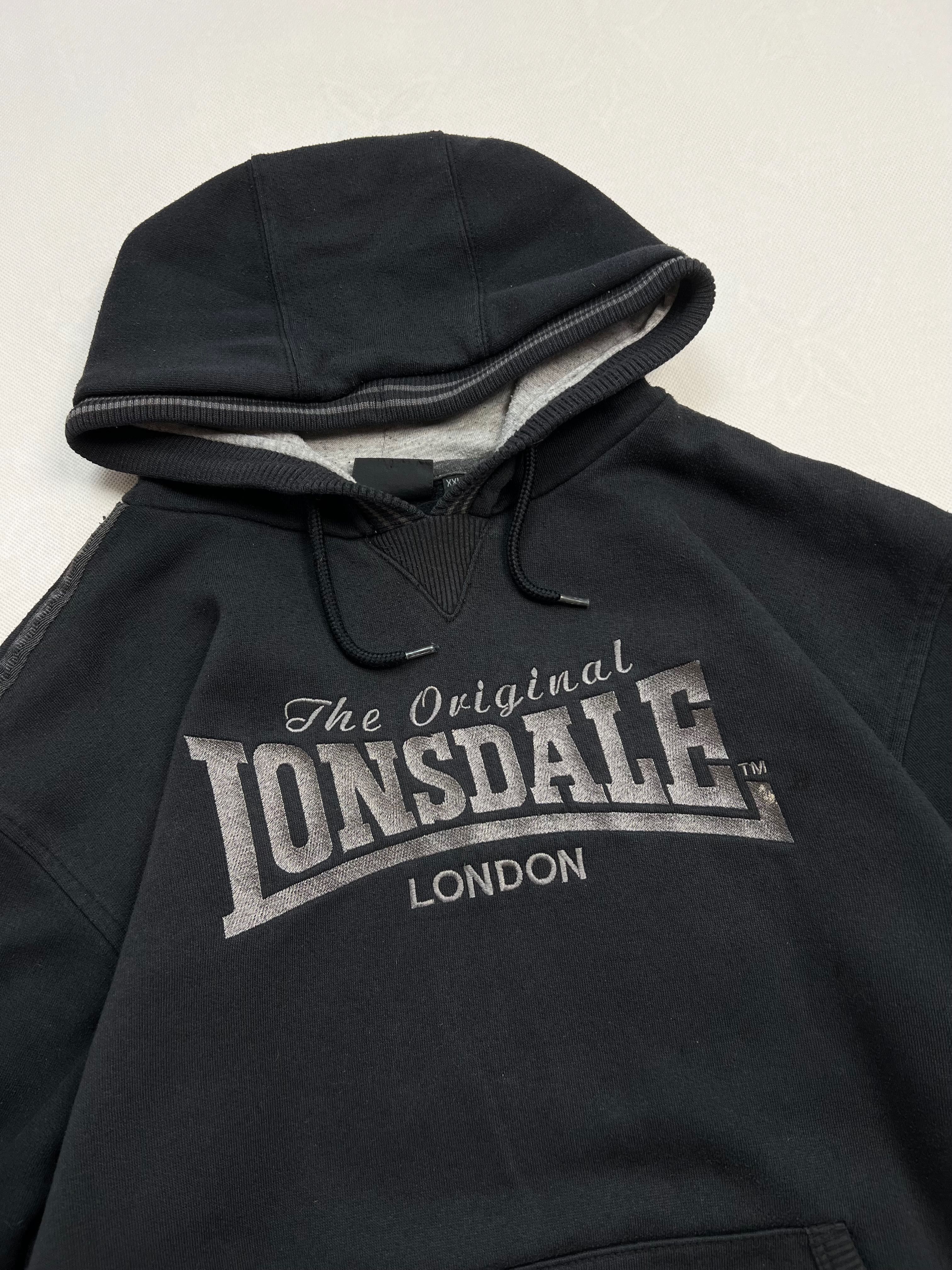 Baggy Bluza Lonsdale London vintage spellout