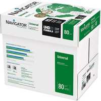 Papier ksero NAVIGATOR 80g format A4 - 5 ryz po 500 ark. - 1 KARTON