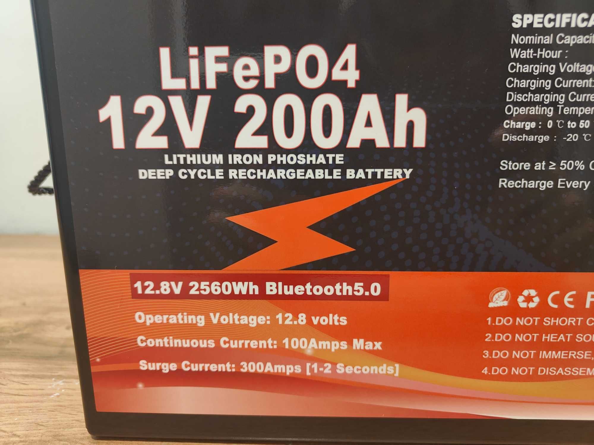 Надійні LiFePO4 акумулятори 200А, 100А для дому та бізнесу
