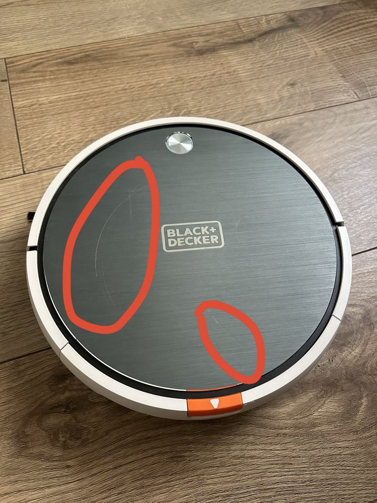 Robot sprzątający BLACK&DECKER BXRV500E, z funkcją zdalnego sterowania