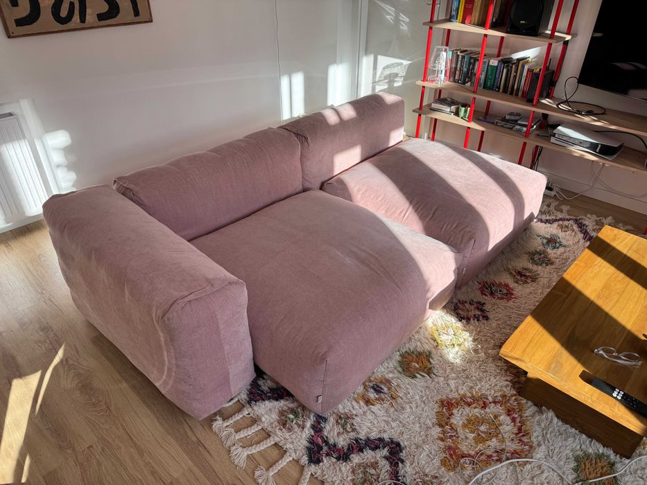 Sofa modułowa Optisofa, model Cloud - 3 siedziska + 4 boczki