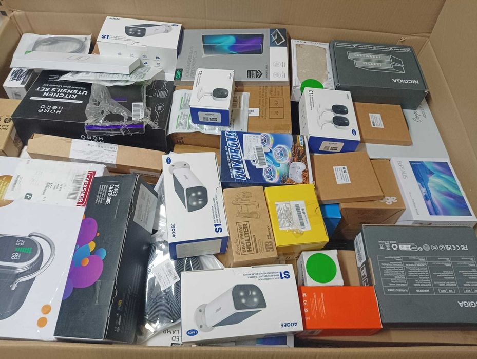 Paleta Palety Amazon MIX zwroty konsumenckie 3-5 razy przebitka