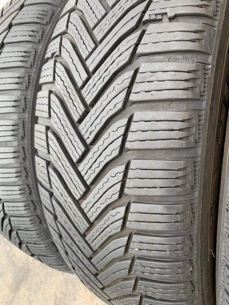Шини 225/55 R17 Michelin 7,2-7,5мм, зима, 2022р