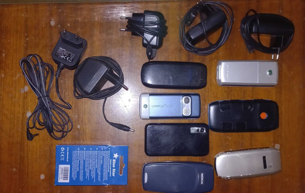 Sony Ericsson, Nokia, Samsung, Novum - zestaw telefonów