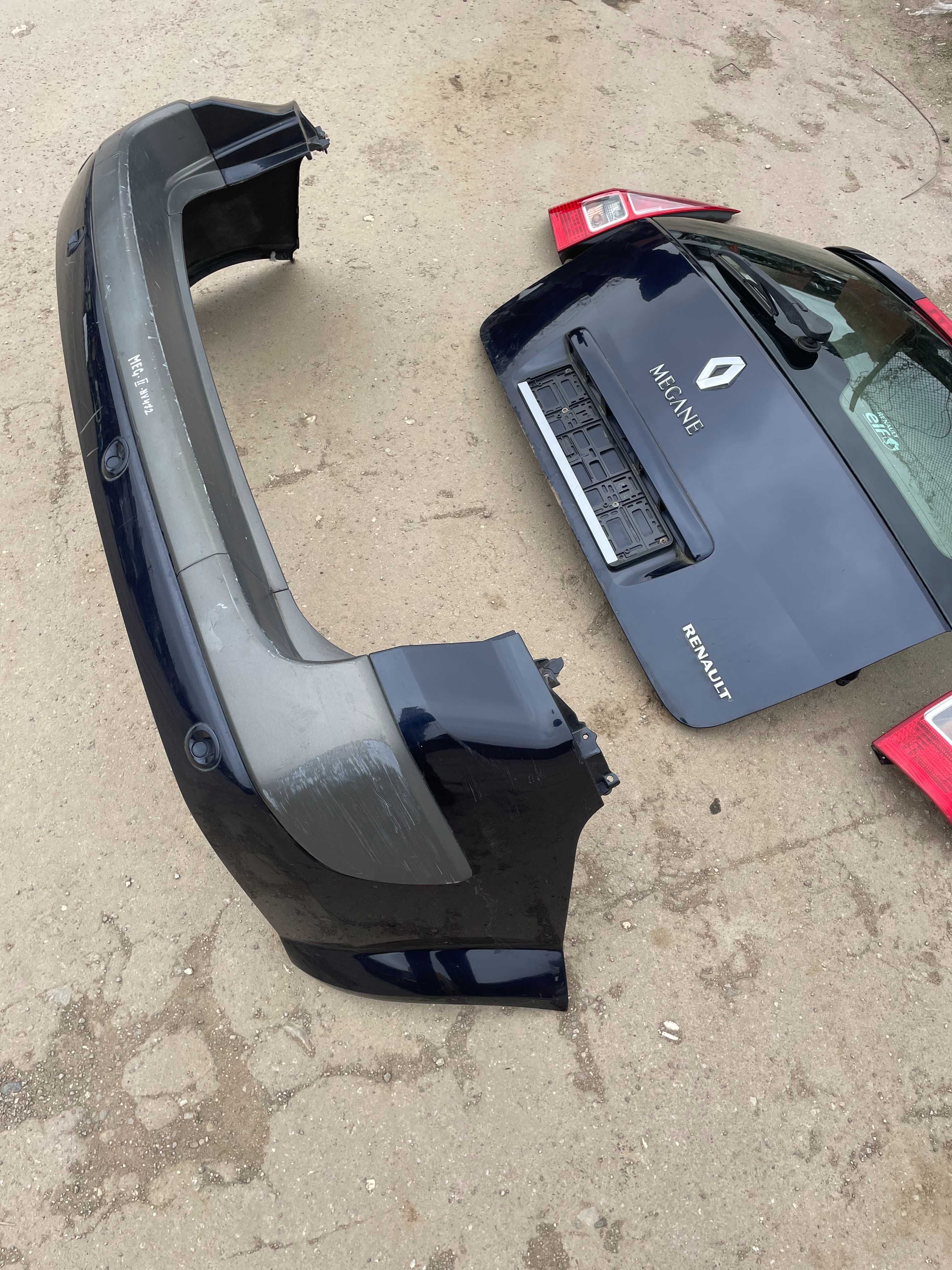 Кришка багажника (Ляда), Бампер, Ліхтарі Renault Megane 2 (Рестайлінг)