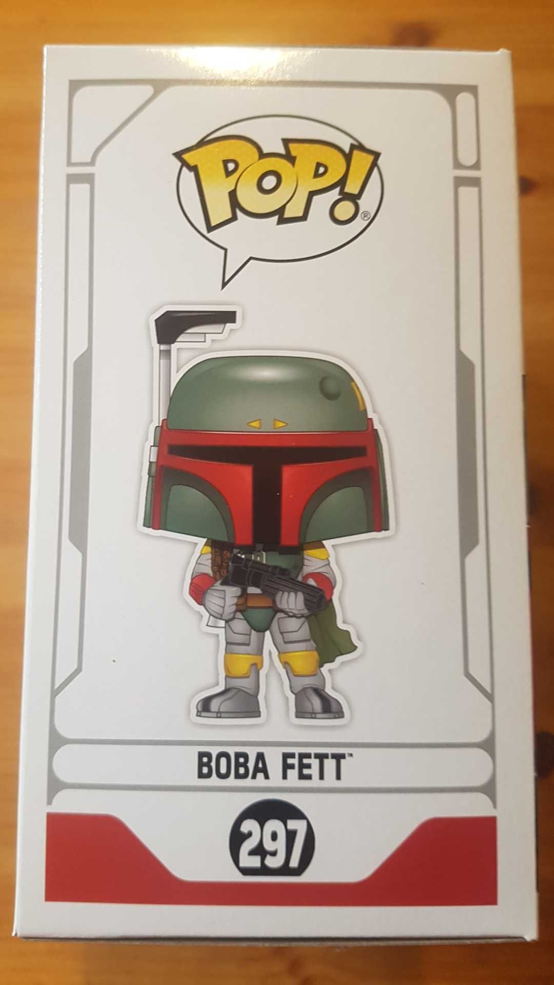 Star Wars Funko Pop - BOBA FETT (Green Chrome) #297 (2019)