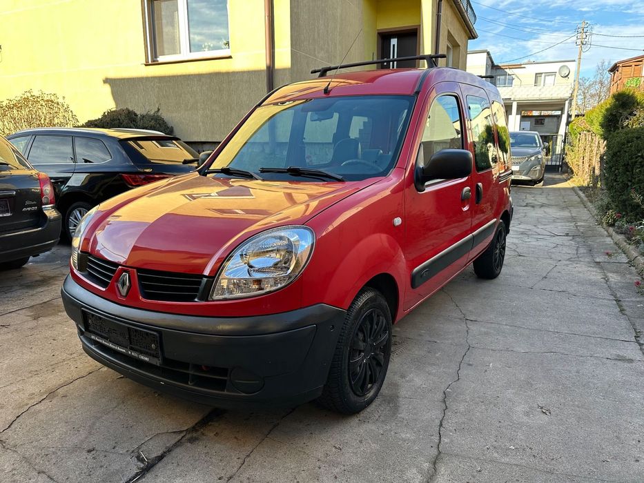Renault Kangoo Bezwypadkowy, LPG do 2037, super stan, po dużym serwisie, klimatyzacja