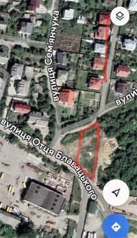 Продаються  земельні ділянки під будівництво по вул Отця Блавацького