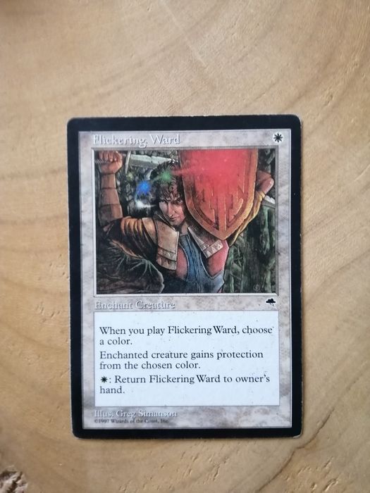 Flickering Ward (Tempest) - Magic the Gathering