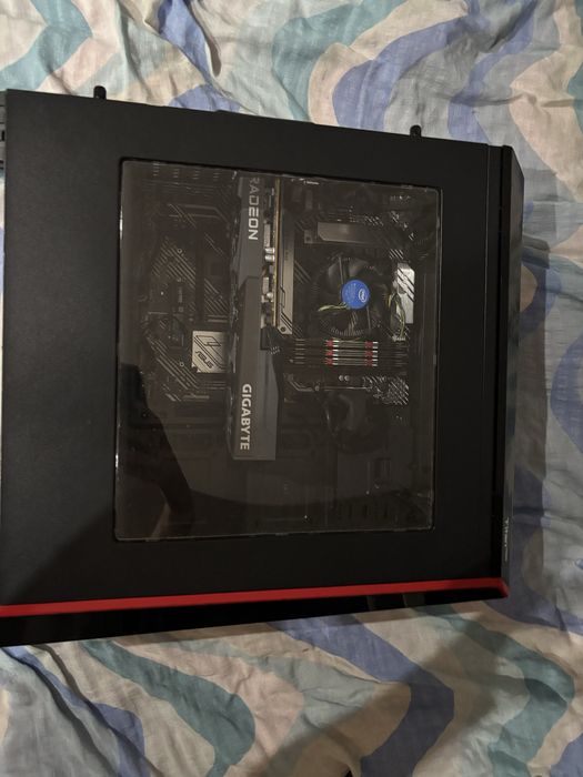 KOMPUTER DO GIER RX 6600 i5-10400F 24GB RAM SSD + HDD Windows 11