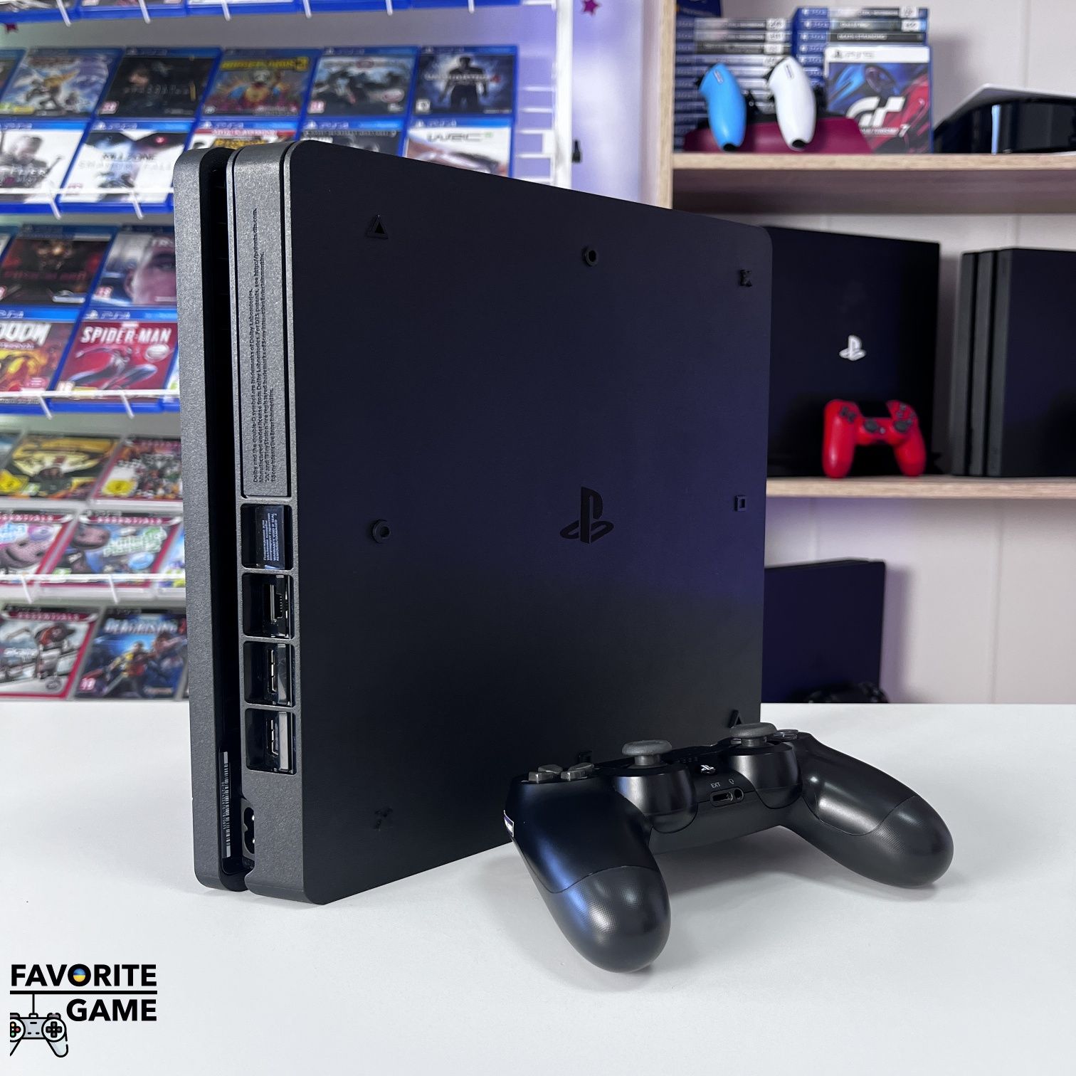 PS4 Slim 1 TB + Гарантія / Доставка Київ / Плейстейшн, Playstation 4