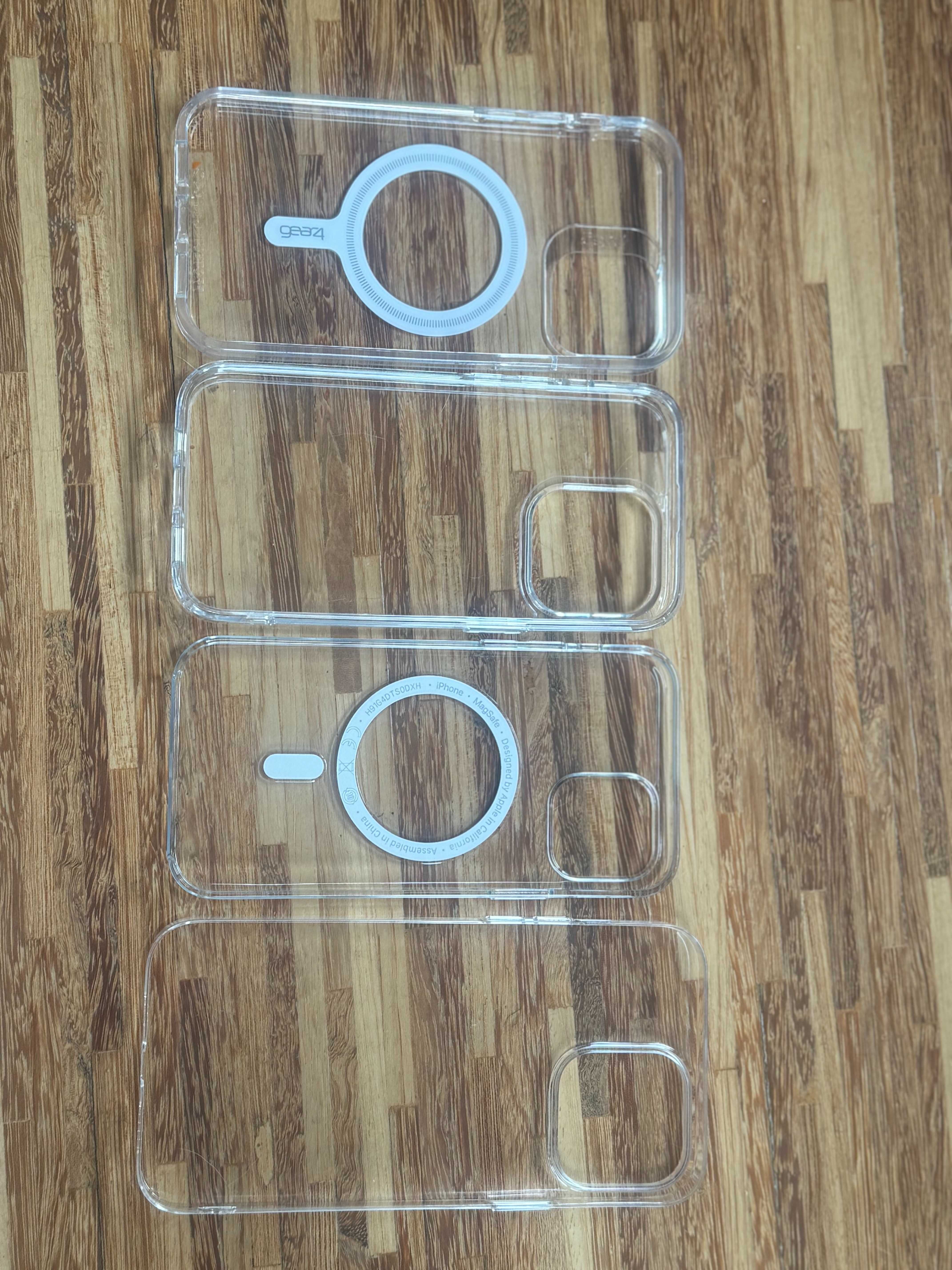 Etui iPhone Pro Max 4 sztuki Megasafe crystal 14 13 zestaw okazja
