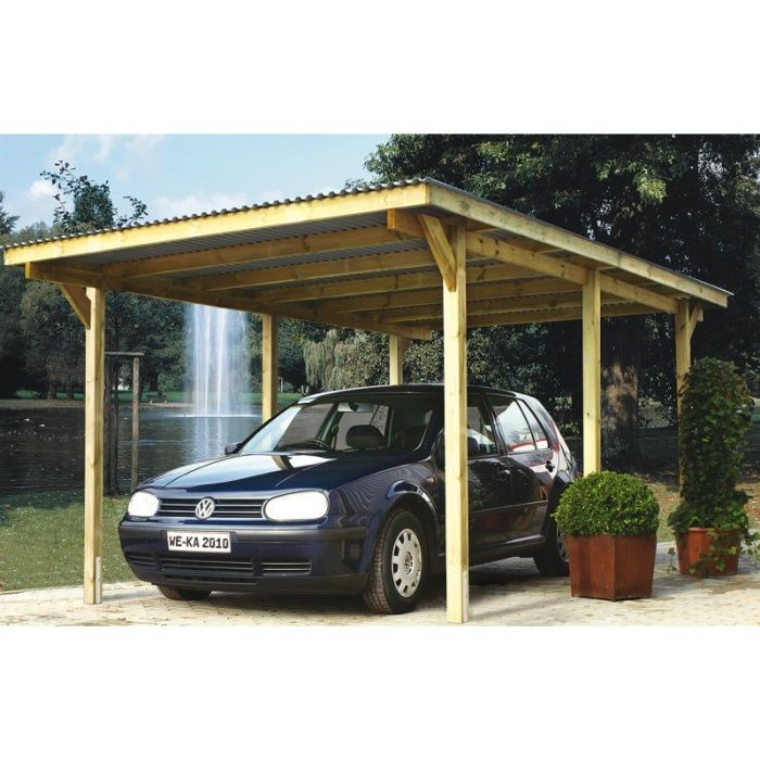 Wiata samochodowa 1 stanowisko, garaż, KROKUS Promocja