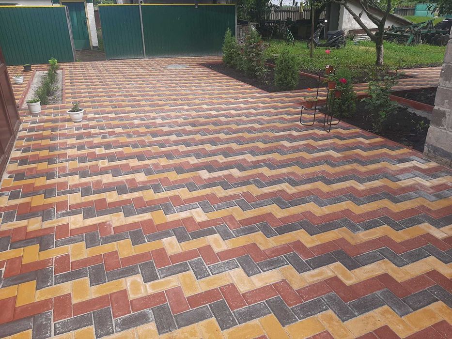 Бордюр.Тротуарная плитка Кирпичик.Старый город.Лайнстоун.Катушка.Борт.