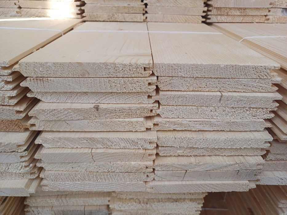 Deska tarasowa elewacyjna podłogowa heblowana półbal podbitka szalówka