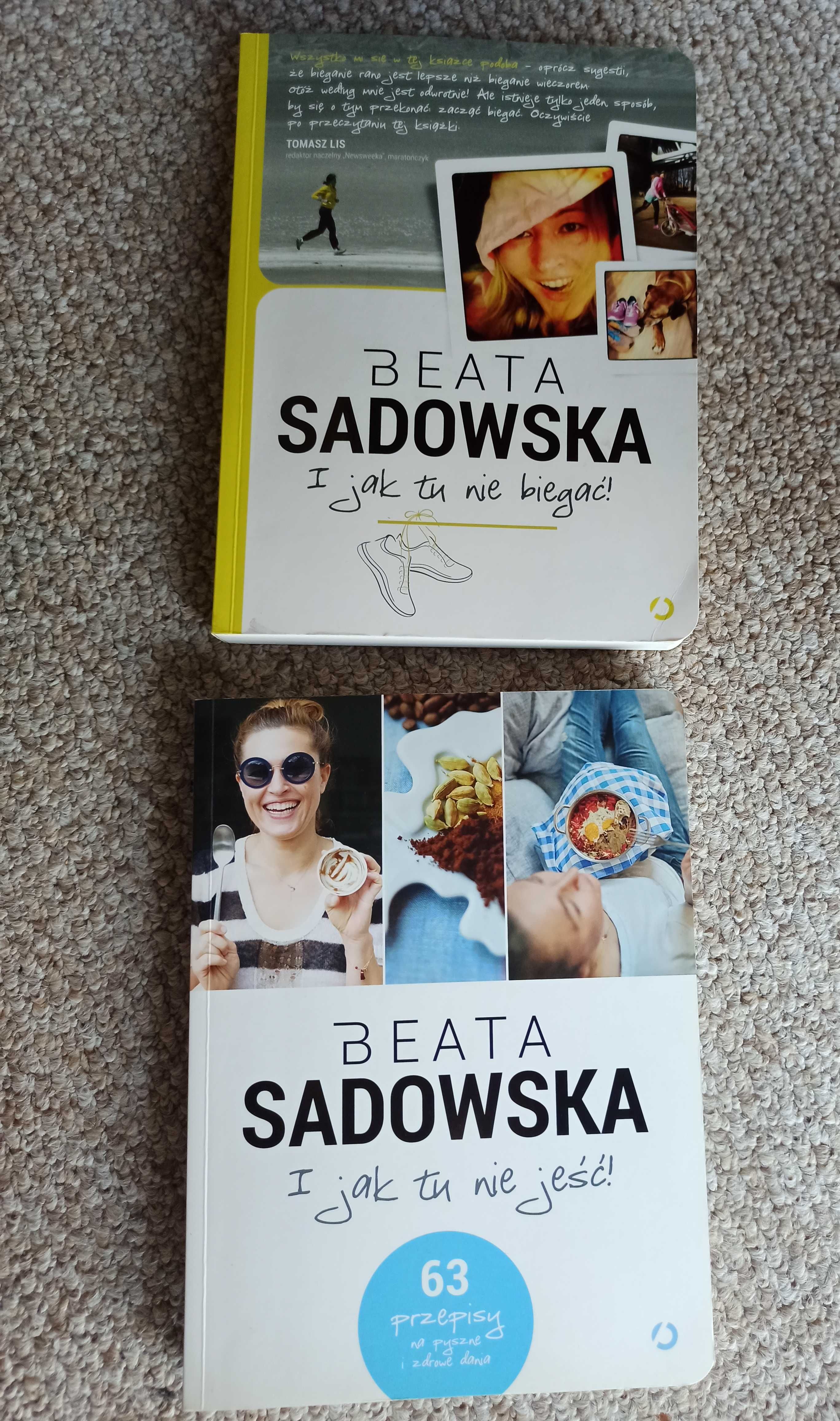 Beata Sadowska dwie książki