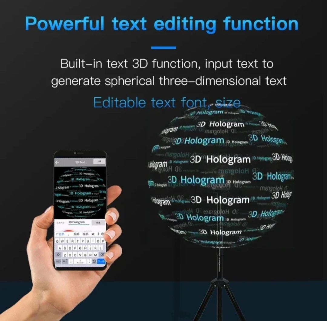 Hologram 3D Projektor Android IOS
